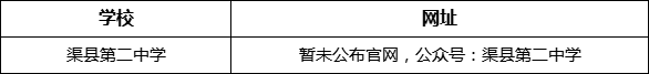 達州市渠縣第二中學網(wǎng)址是什么？