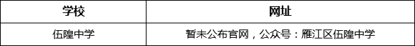 資陽市伍隍中學(xué)網(wǎng)址是什么？