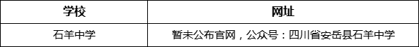 資陽(yáng)市石羊中學(xué)網(wǎng)址是什么？