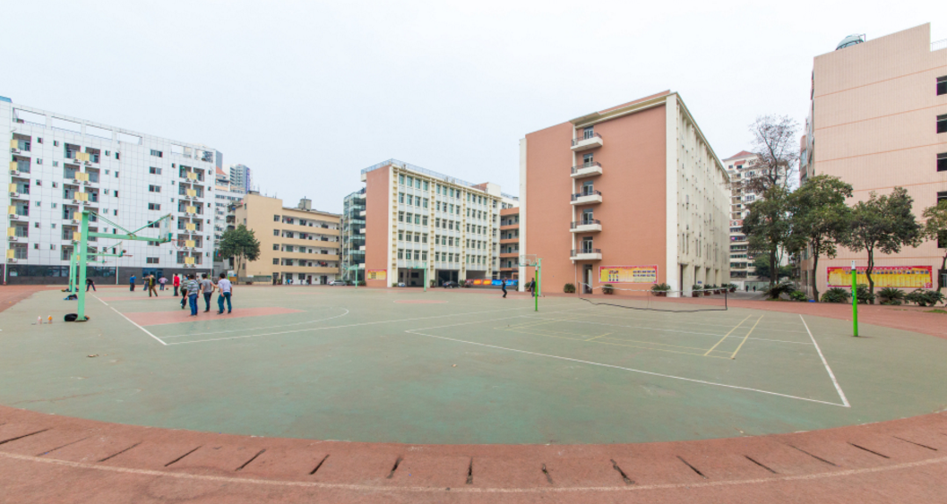 綿陽一中校園風采