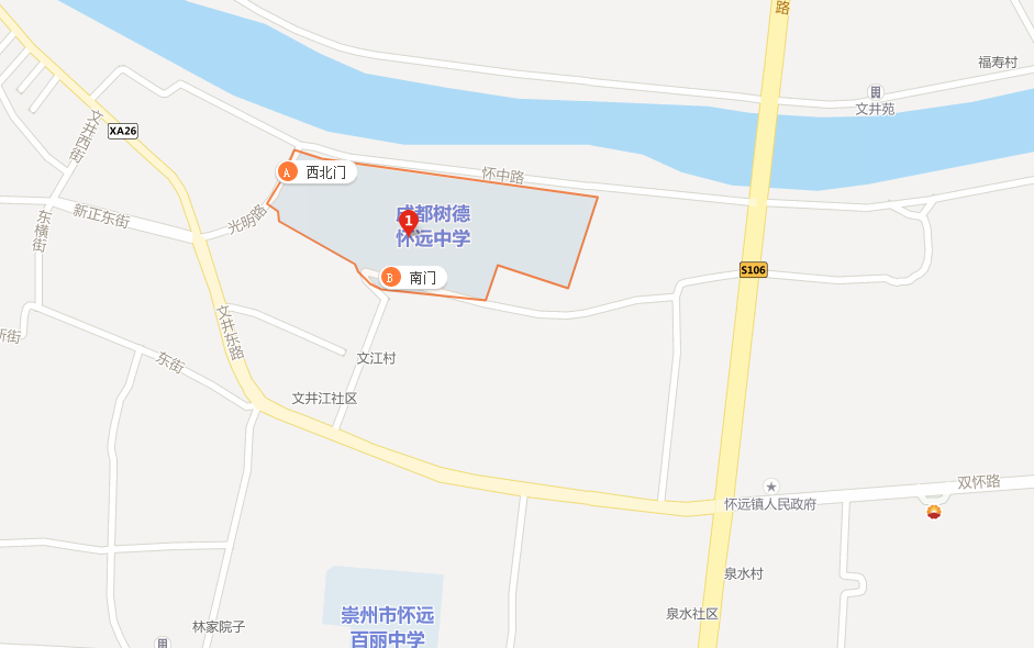 樹德懷遠(yuǎn)中學(xué)地址在哪里？