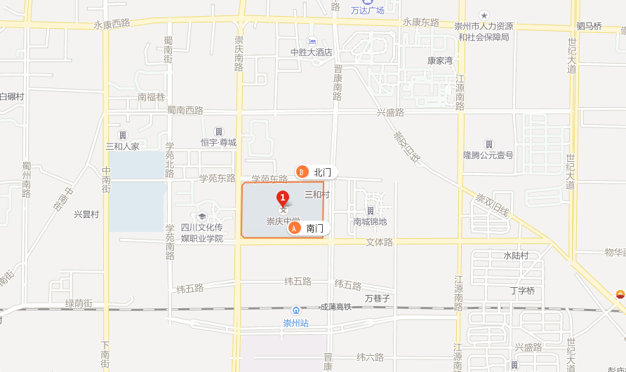 崇慶中學(xué)地址在哪里？