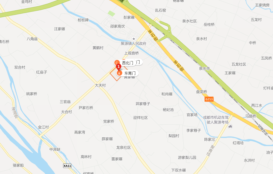 八一聚源高級中學地址在哪兒？
