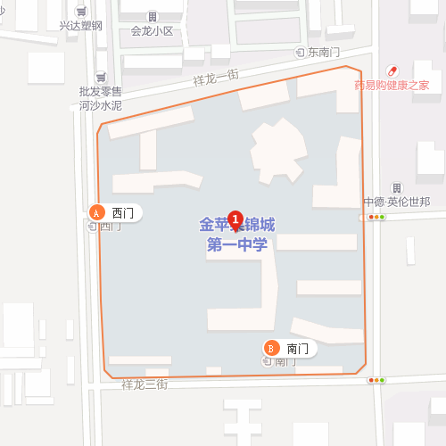 金蘋(píng)果錦城第一中學(xué)2020年地址在什么地方？