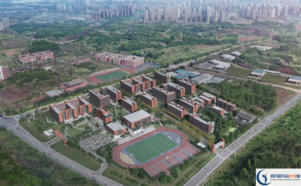 資陽市資陽鴻鵠高級中學(xué)校園風采