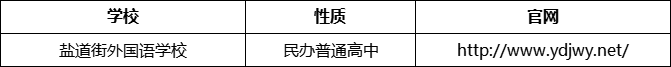 成都市鹽道街外國語學(xué)校官網(wǎng)、網(wǎng)址、官方網(wǎng)站